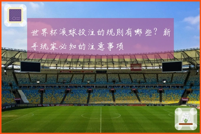 世界杯滚球投注的规则有哪些？新手玩家必知的注意事项